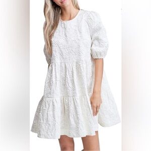 En Saison White dress